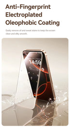 Bezel-Less Tempered Glass Screen Protector for iPhone