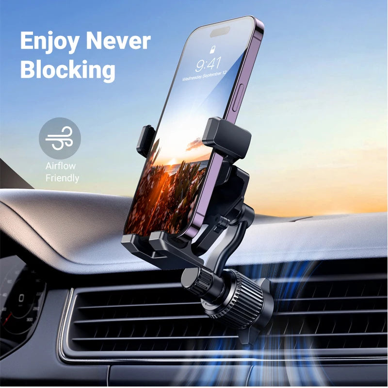 360° Rotating Gravity Car Phone Holder for Air Vents