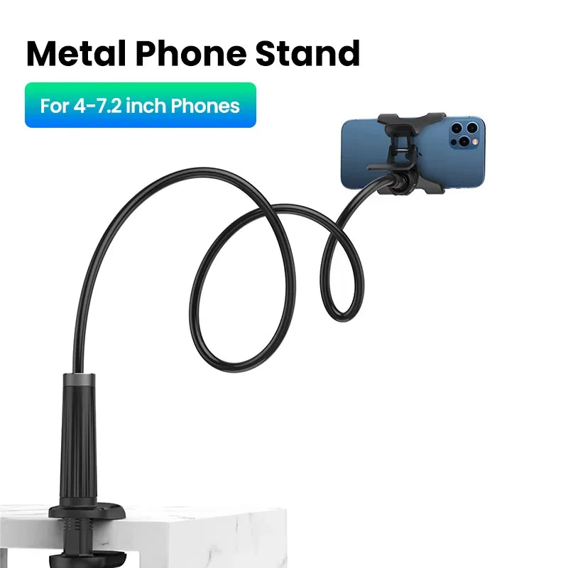 Adjustable Long Arm Tablet and Phone Stand for Desk