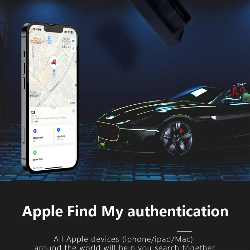 OBD GPS Real-Time Vehicle Tracker for Apple Find My - 14
