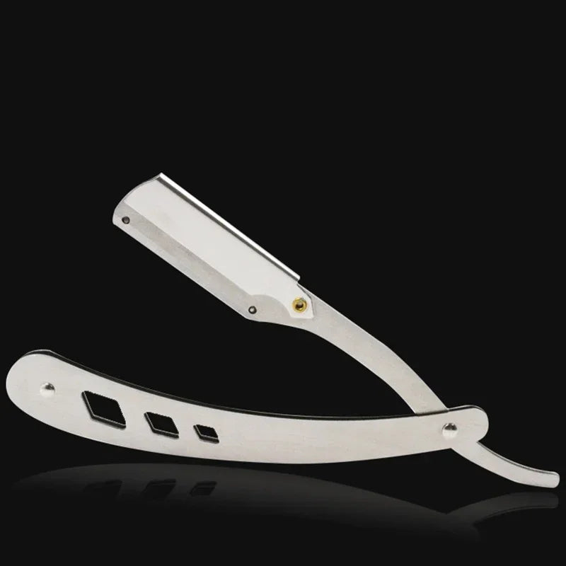 Professional Straight Edge Folding Barber Razor for Hair Shaving