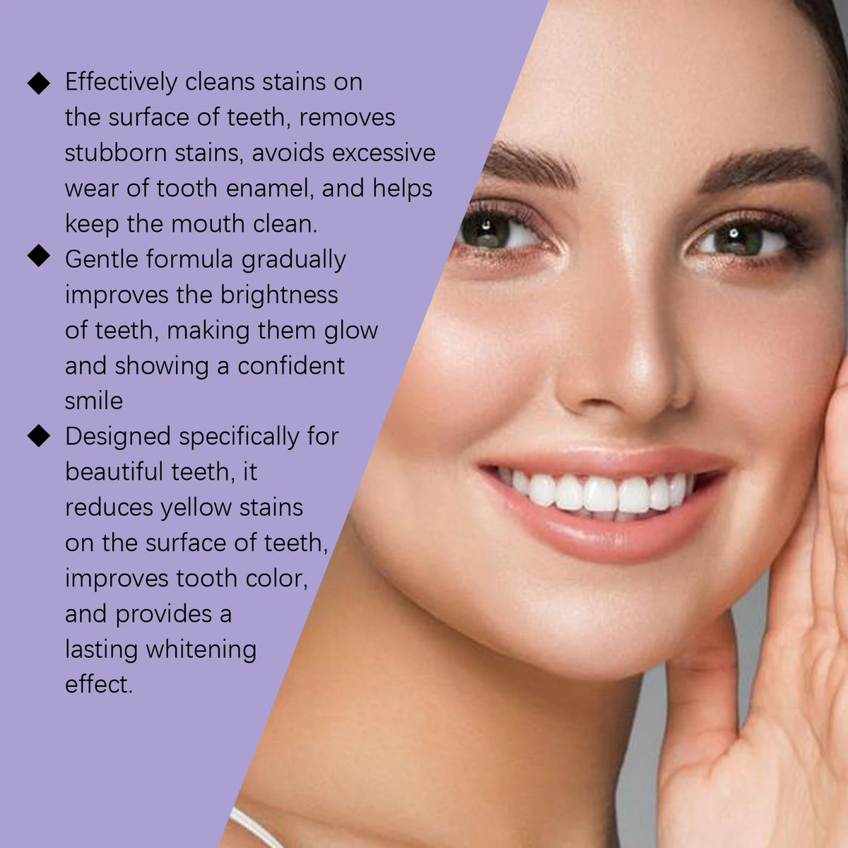 Gentle Peroxide-Free Teeth Whitening Strips