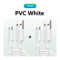 Fast Charging Braided Micro USB Data Cable 1.5m