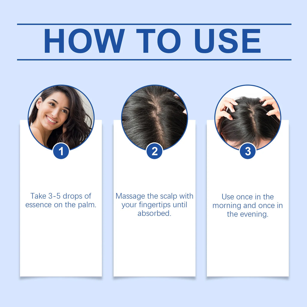 Copper Peptide Hair Serum for Dry Damaged Hair