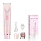 2-in-1 Waterproof Electric Hair Shaver for Body and Face