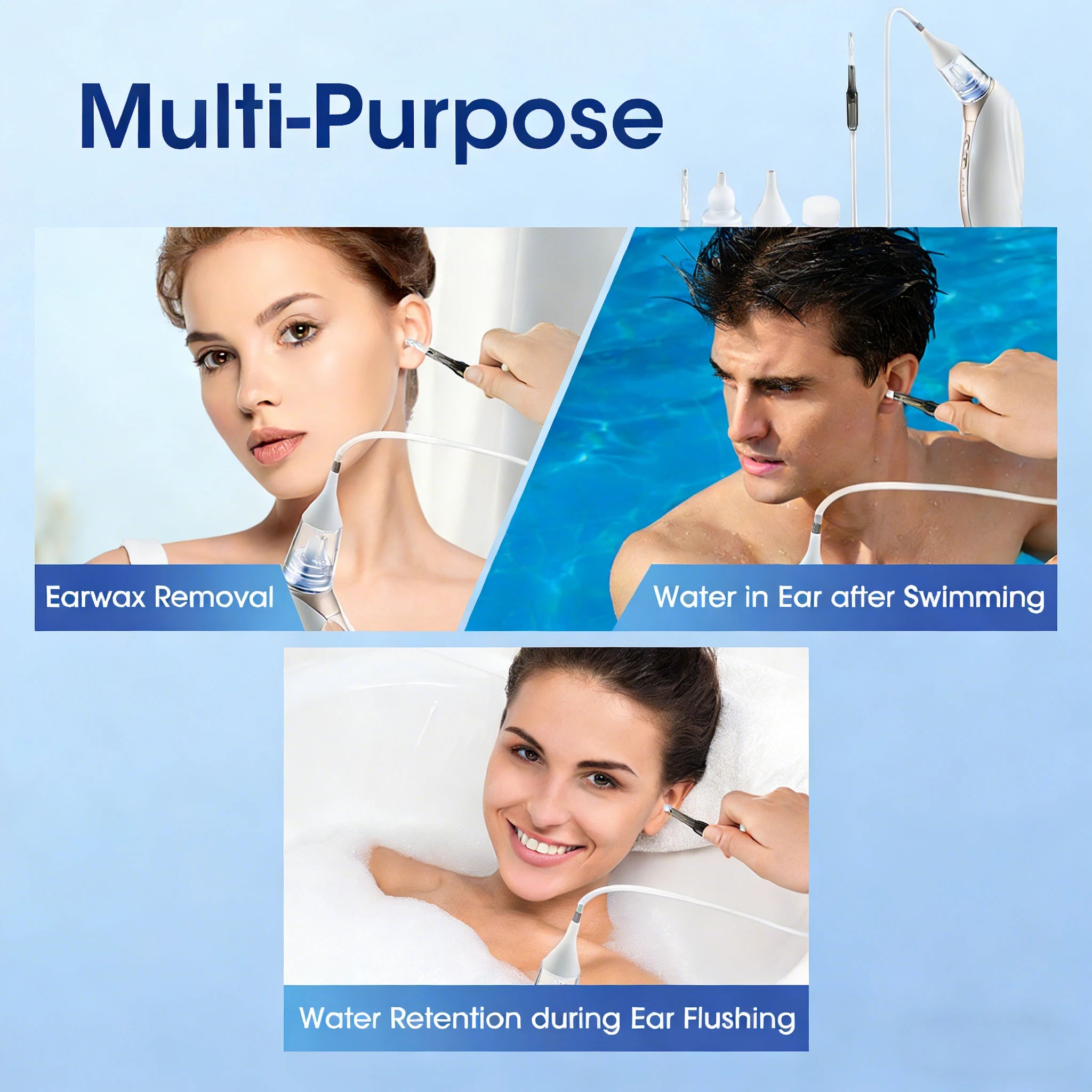 Electric Earwax Removal Vacuum and Ear Dryer - 12