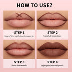 Waterproof Matte Lip Liner Pencil for Long-Lasting Contouring