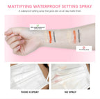 4-Piece Long-Lasting Matte Makeup Face Base and Setting Set