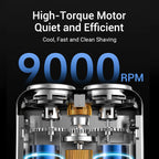Portable Mini Electric Shaver for Travel and Grooming