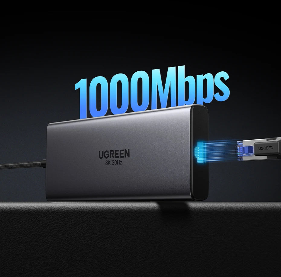 10-in-1 Dual HDMI USB-C Docking Station with 100W PD and 8K Support - 14