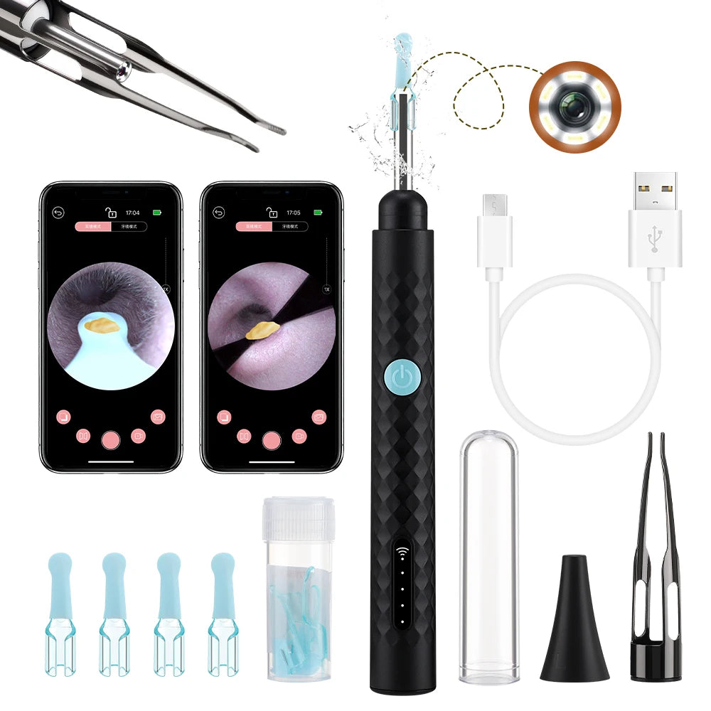 Visual Ear Wax Removal Tool with HD Camera - 8