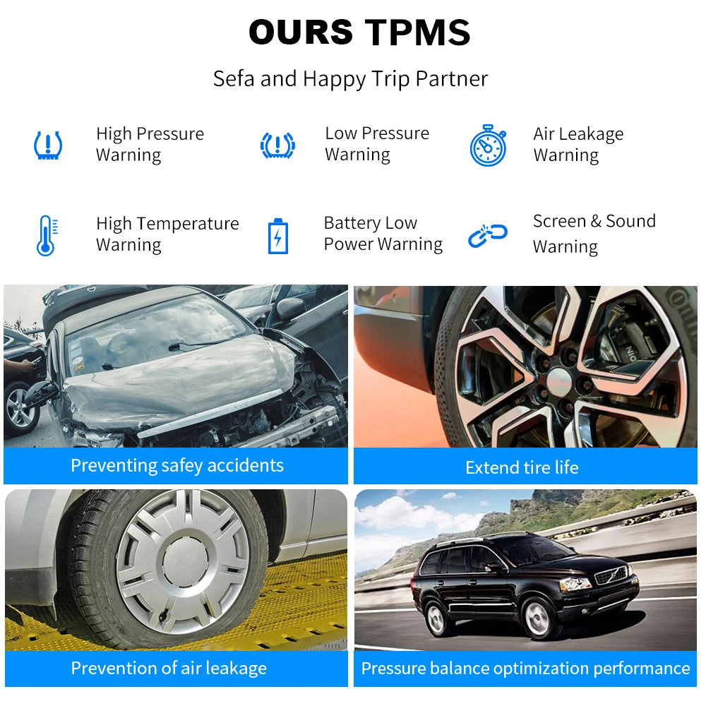 Solar Tire Pressure Monitoring System for Trucks and RVs