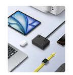 8-in-1 Compact Desktop Power Strip with USB-C Fast Charger