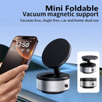 Foldable Magnetic Vacuum Car Phone Holder 360 Degree Adjustable Mount