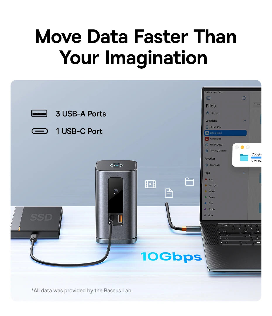 11-in-1 USB-C Triple Display Docking Station 4K 60Hz - 18