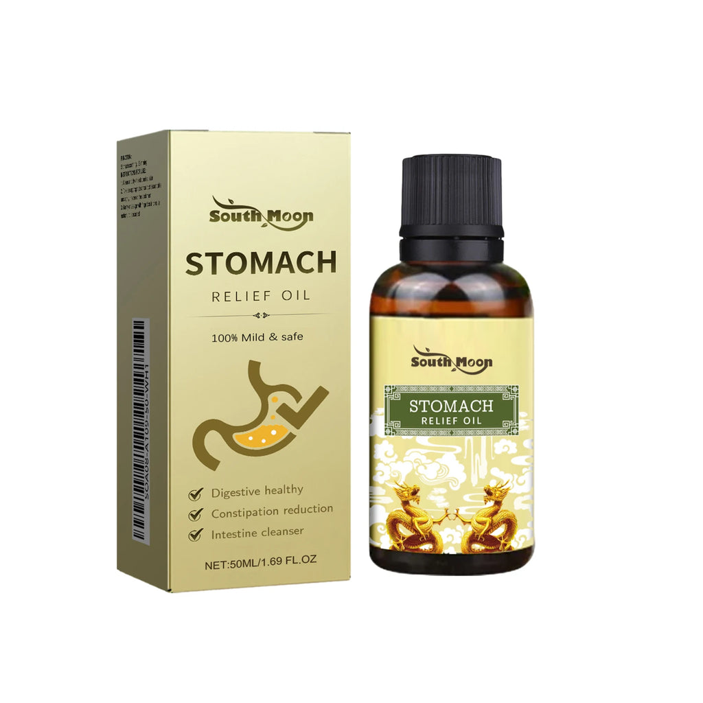 Herbal Abdominal Massage Oil for Digestive Relief