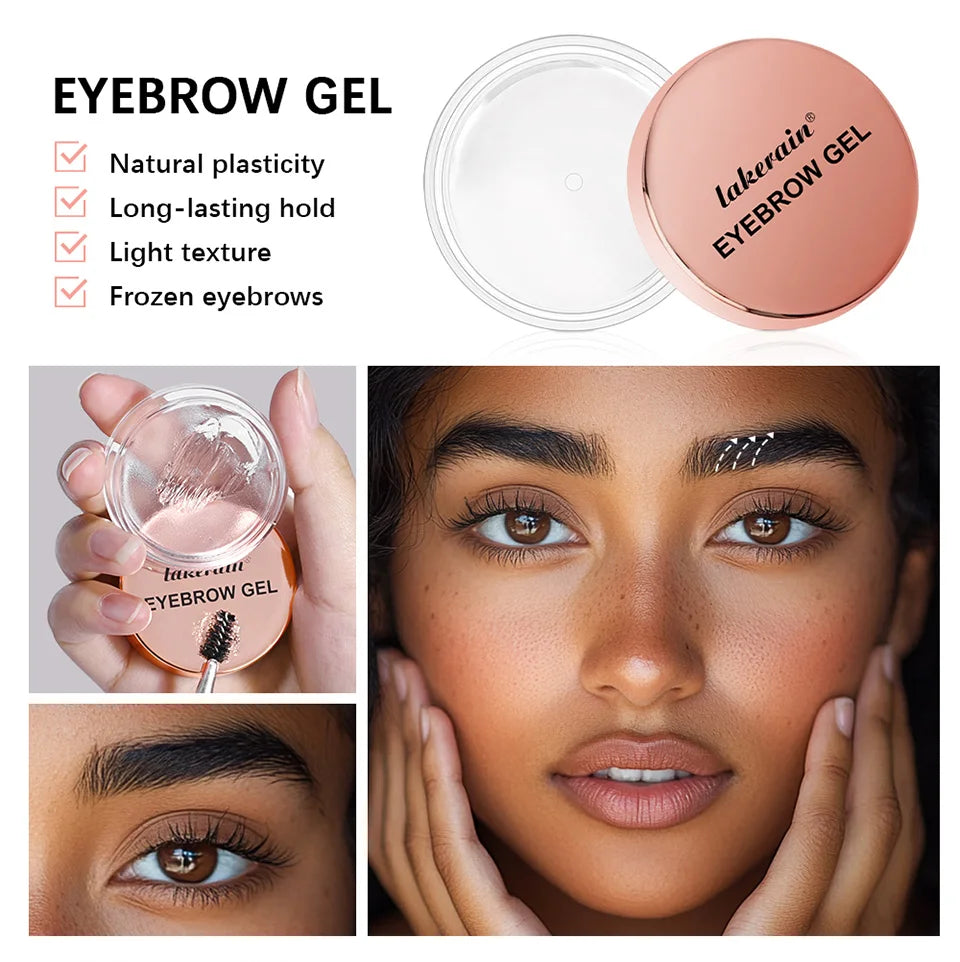 Waterproof Clear Eyebrow Styling Gel for Laminated Brow Look