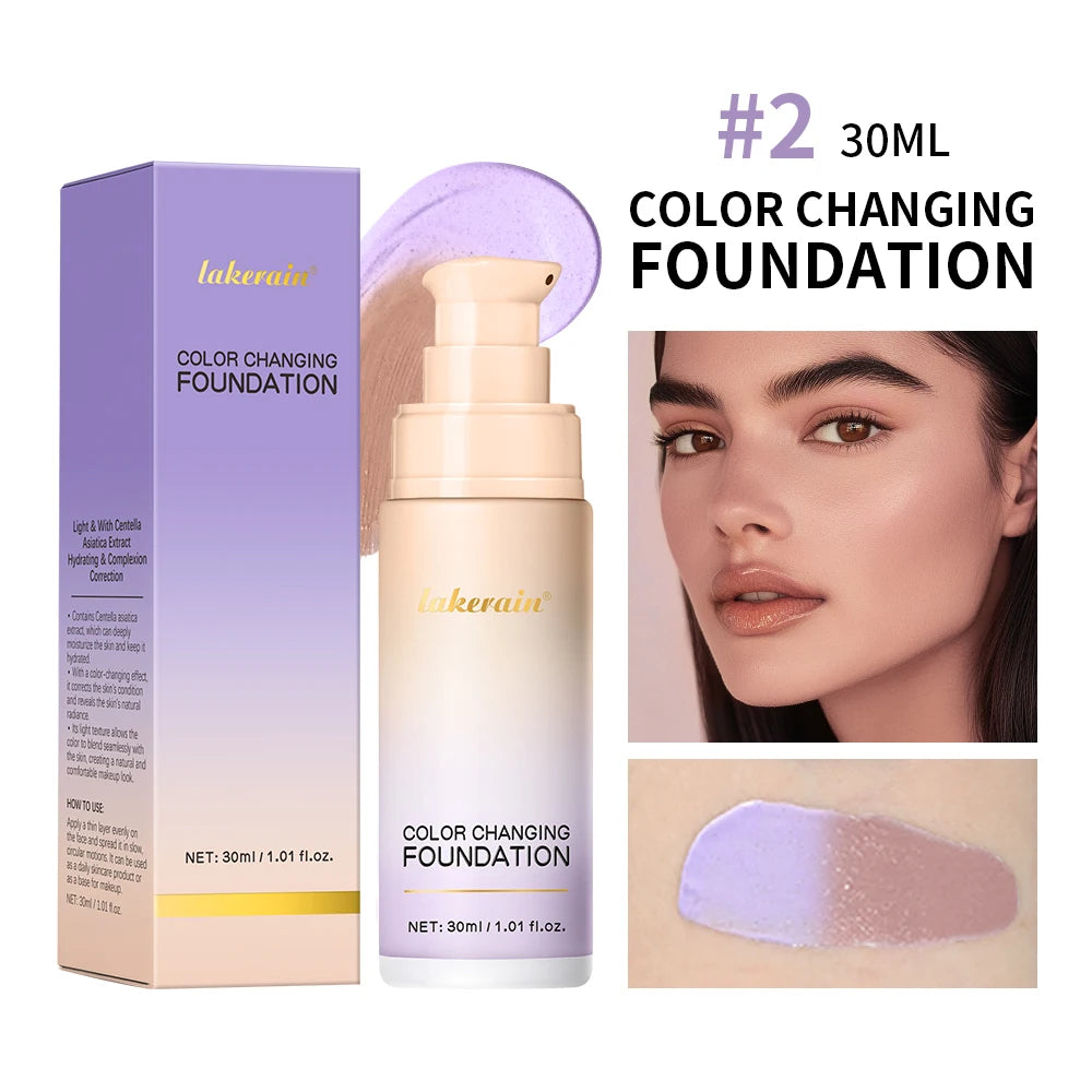 Color-Changing 4-in-1 Skin Tone Adjusting Foundation with SPF 30