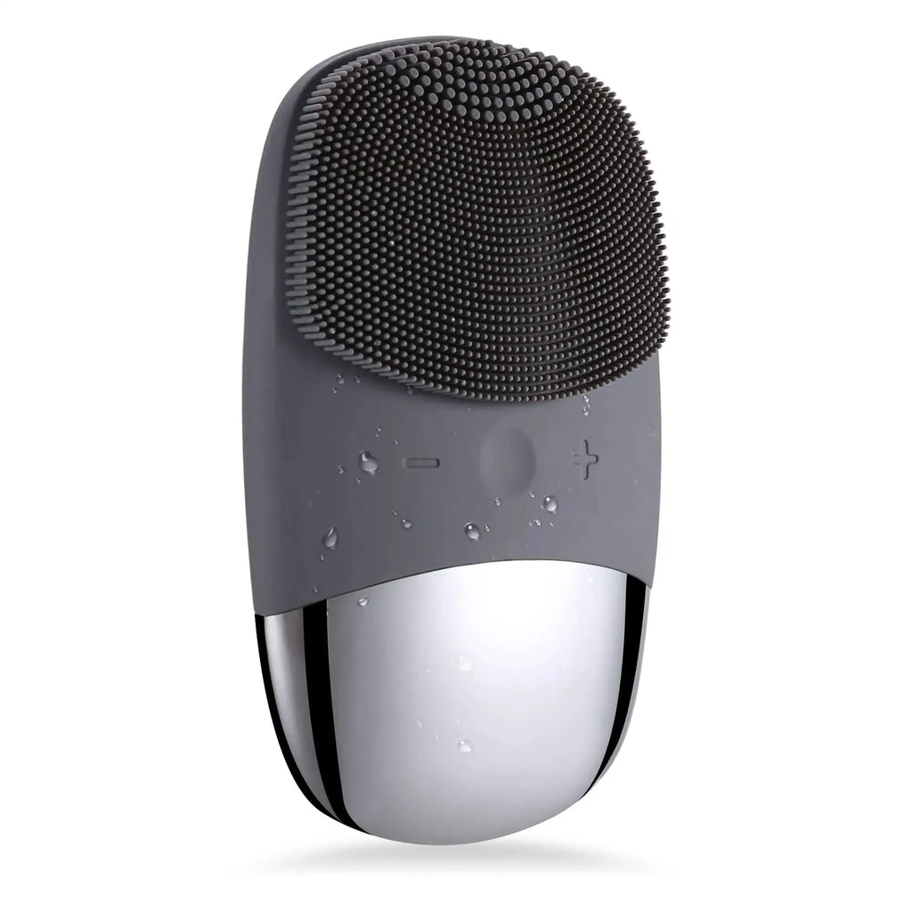 3-in-1 Electric Waterproof Silicone Facial Cleansing Brush