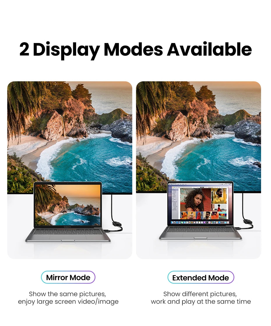 4K 60Hz USB-C to HDMI Adapter Cable for Laptops and Smartphones - 13