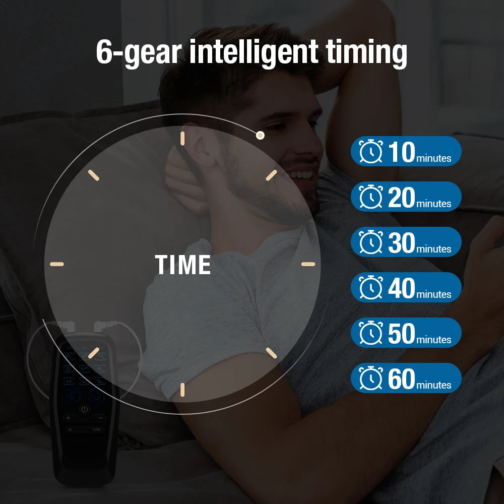 Portable Electric Dual-Channel Body and Neck Massager - 10