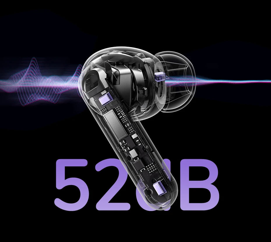 Smart Touchscreen Noise Cancelling Wireless Earbuds with Bluetooth 5.4 - 10