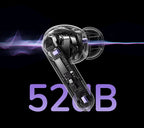 Smart Touchscreen Noise Cancelling Wireless Earbuds with Bluetooth 5.4