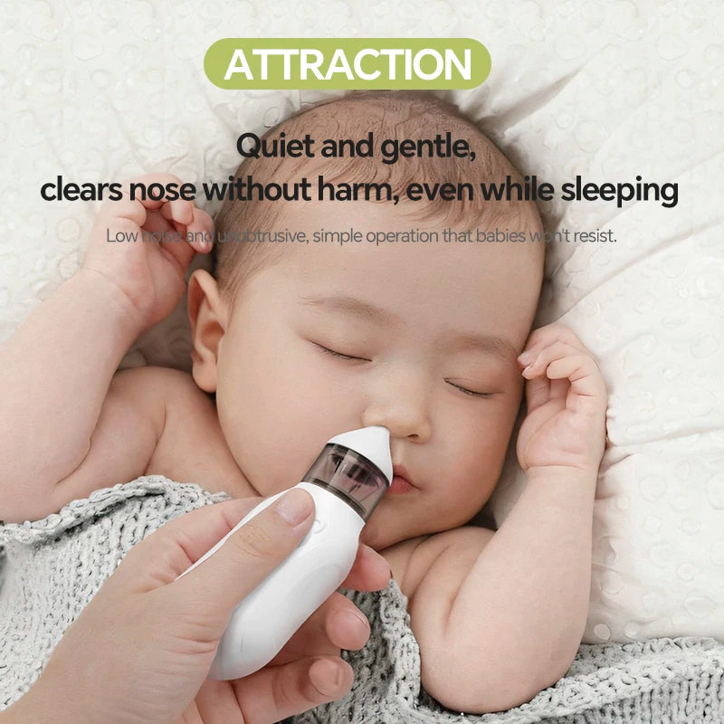 Electric Baby Nasal Aspirator with 9 Suction Levels - 2
