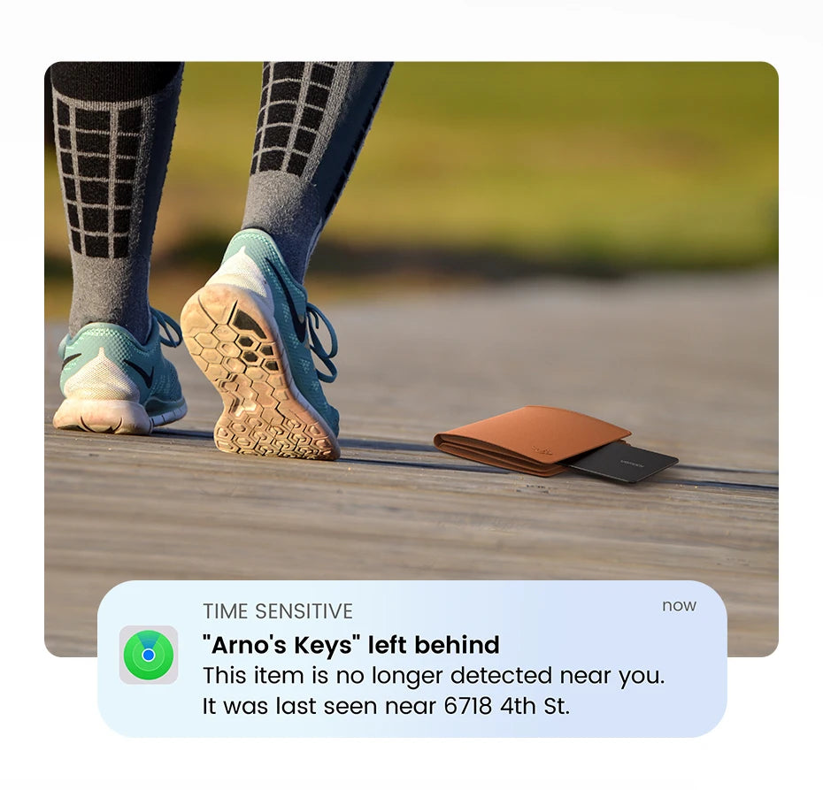 Slim Smart Bluetooth Tracker Card for Wallets and Luggage - 10