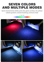 Magnetic LED Car Door Warning Light with USB Rechargeable Battery