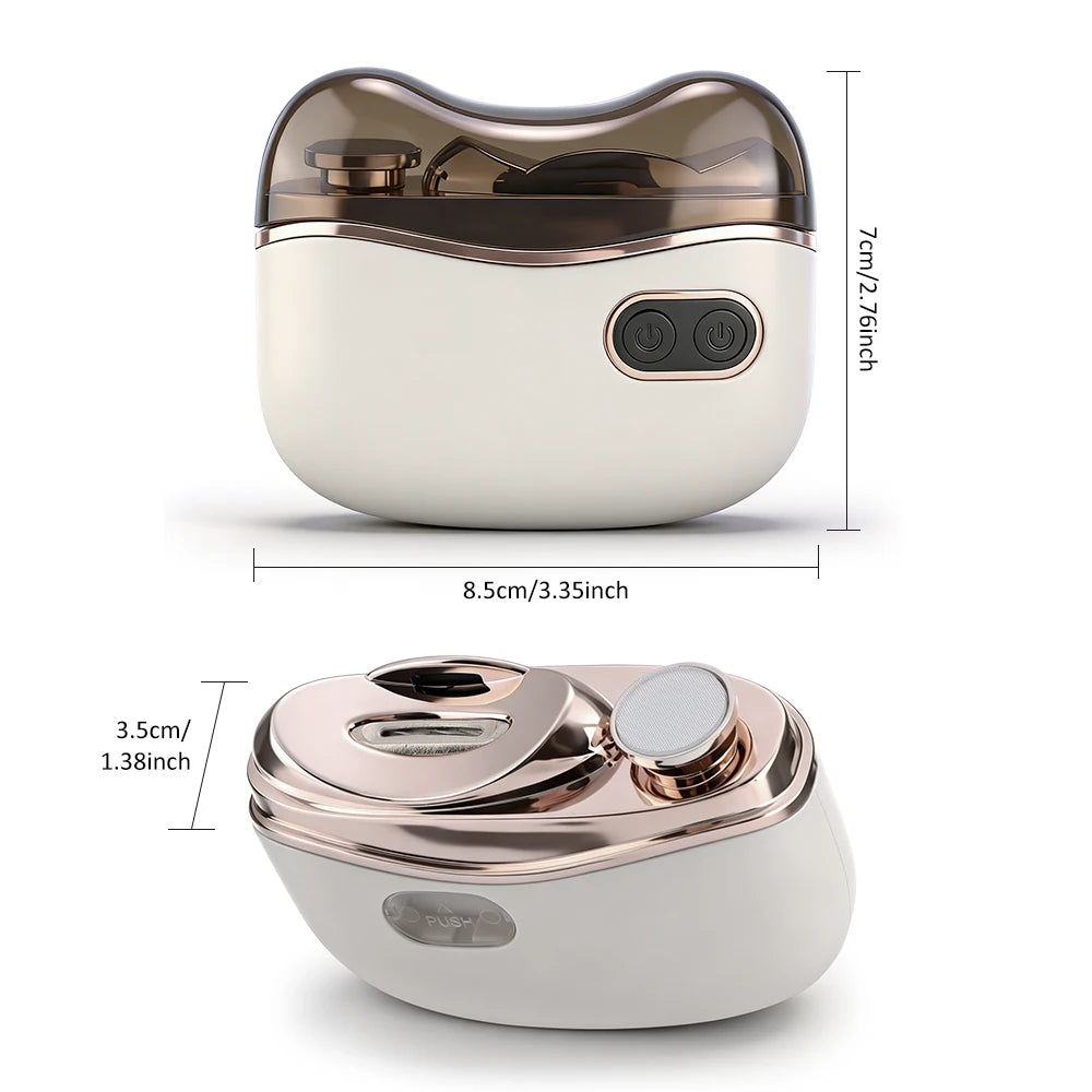 Electric Nail Clipper with LED Light and Debris Collector