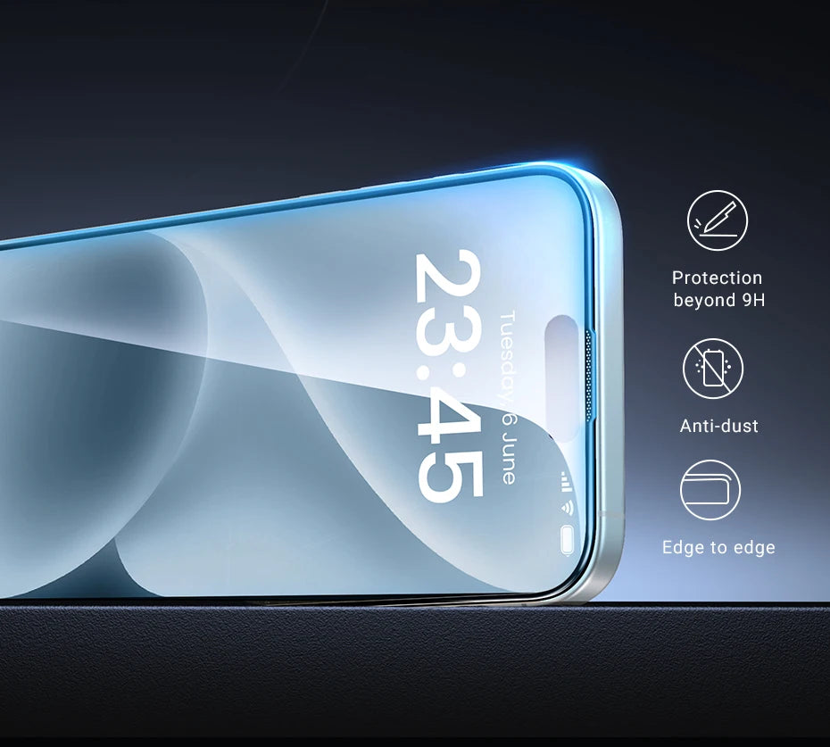 9D Full Coverage Tempered Glass Screen Protector for iPhone 17 Series - 11