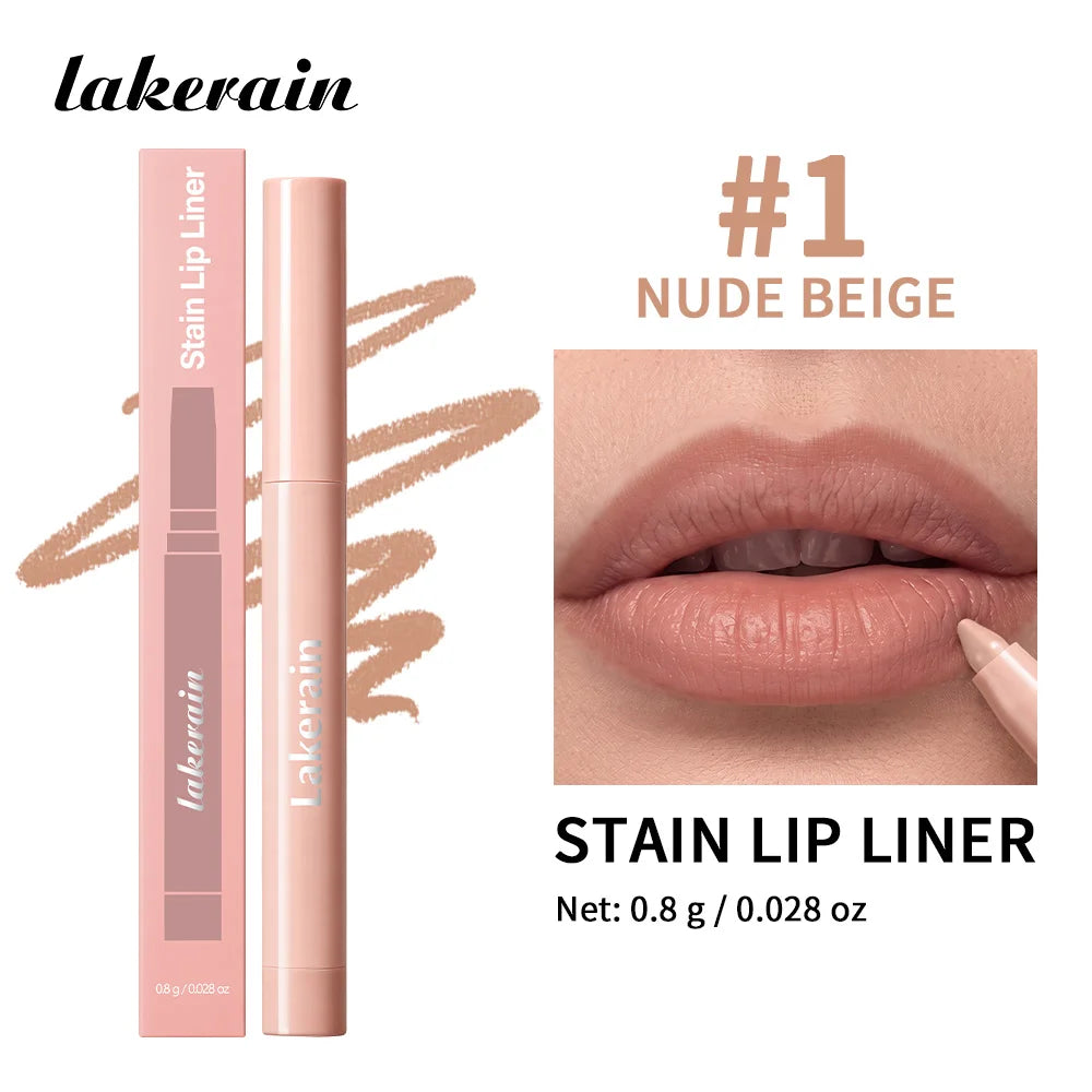 Waterproof Matte Lip Liner Pencil for Long-Lasting Contouring - 24