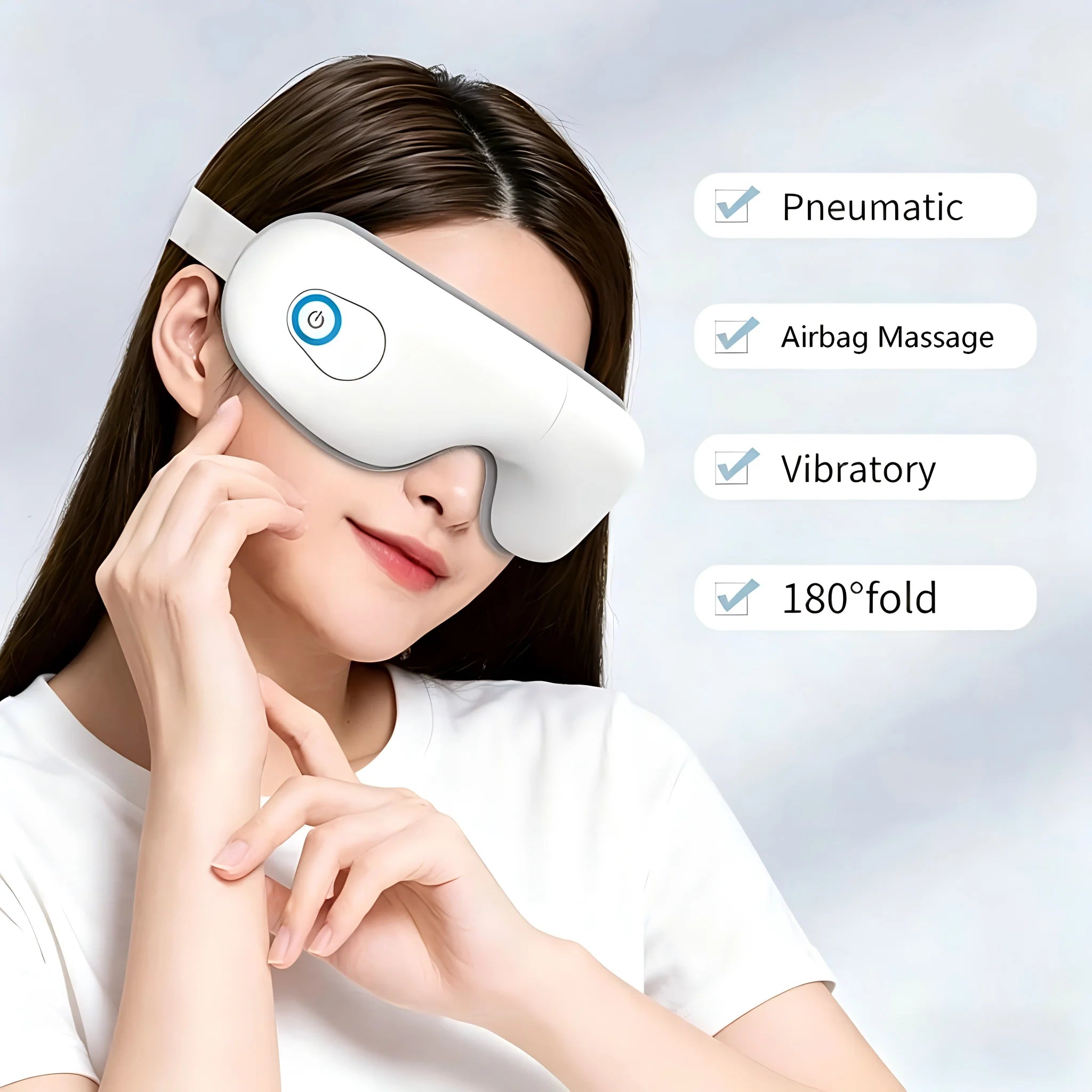 Rechargeable Eye Massager with Air Pressure and Vibration - 7