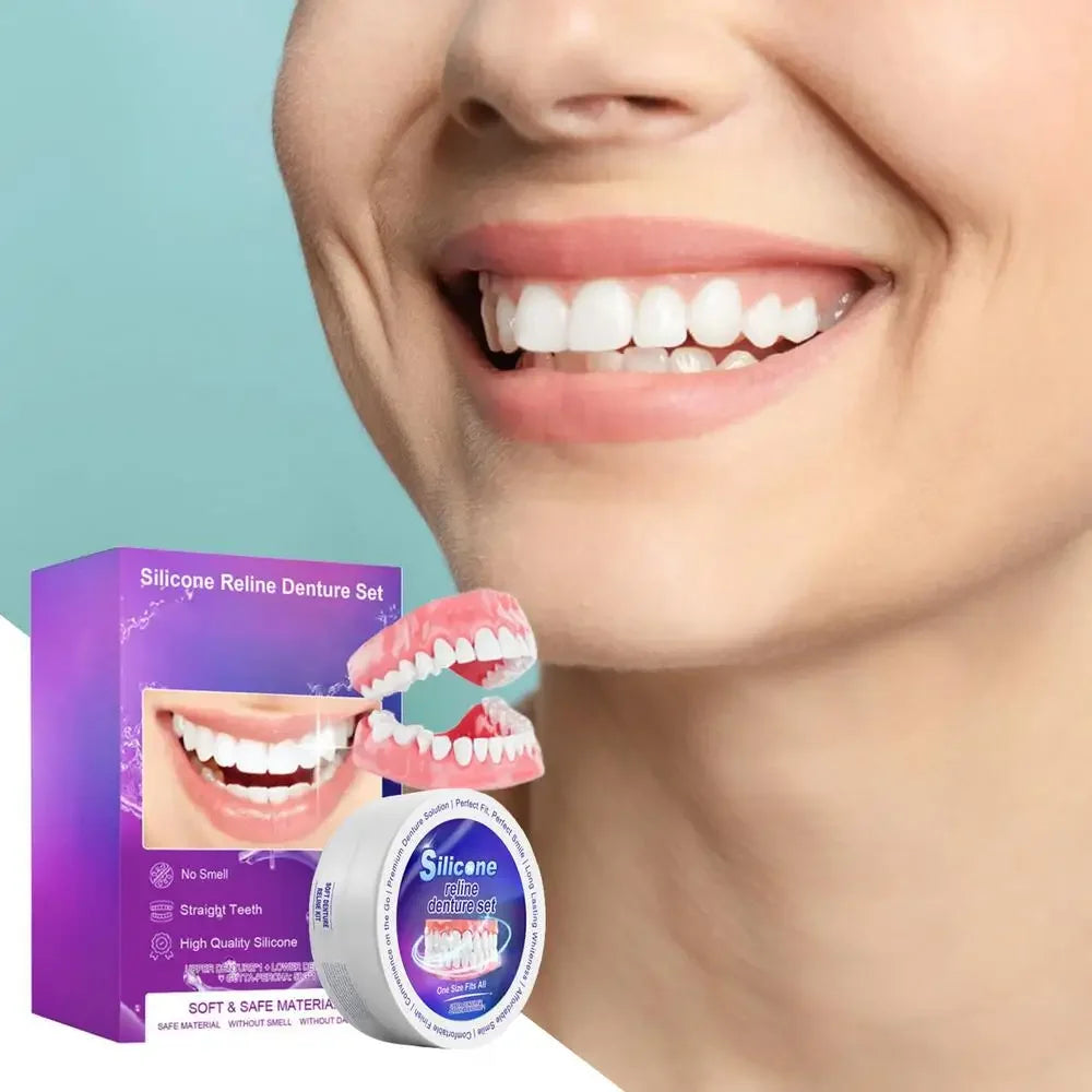 Temporary Silicone Denture Reliner and Fitting Kit