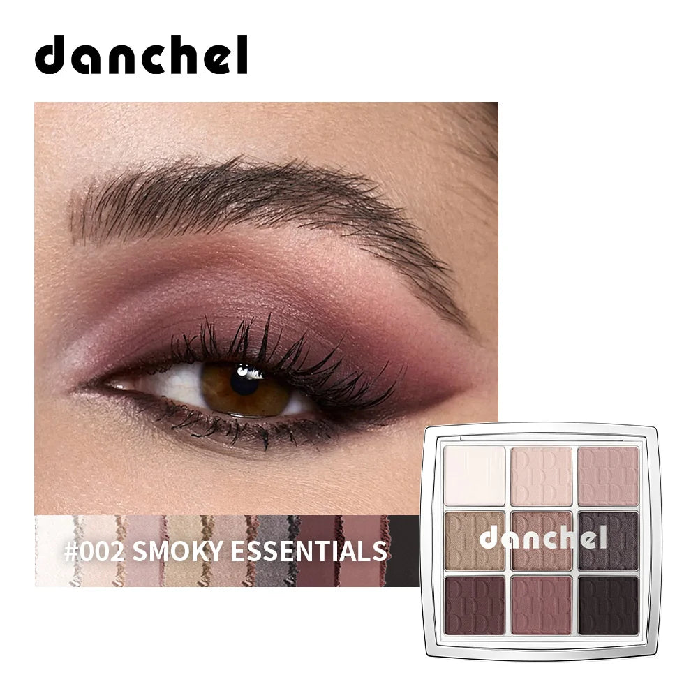 9-Color Professional Matte and Shimmer Eyeshadow Palette - 22
