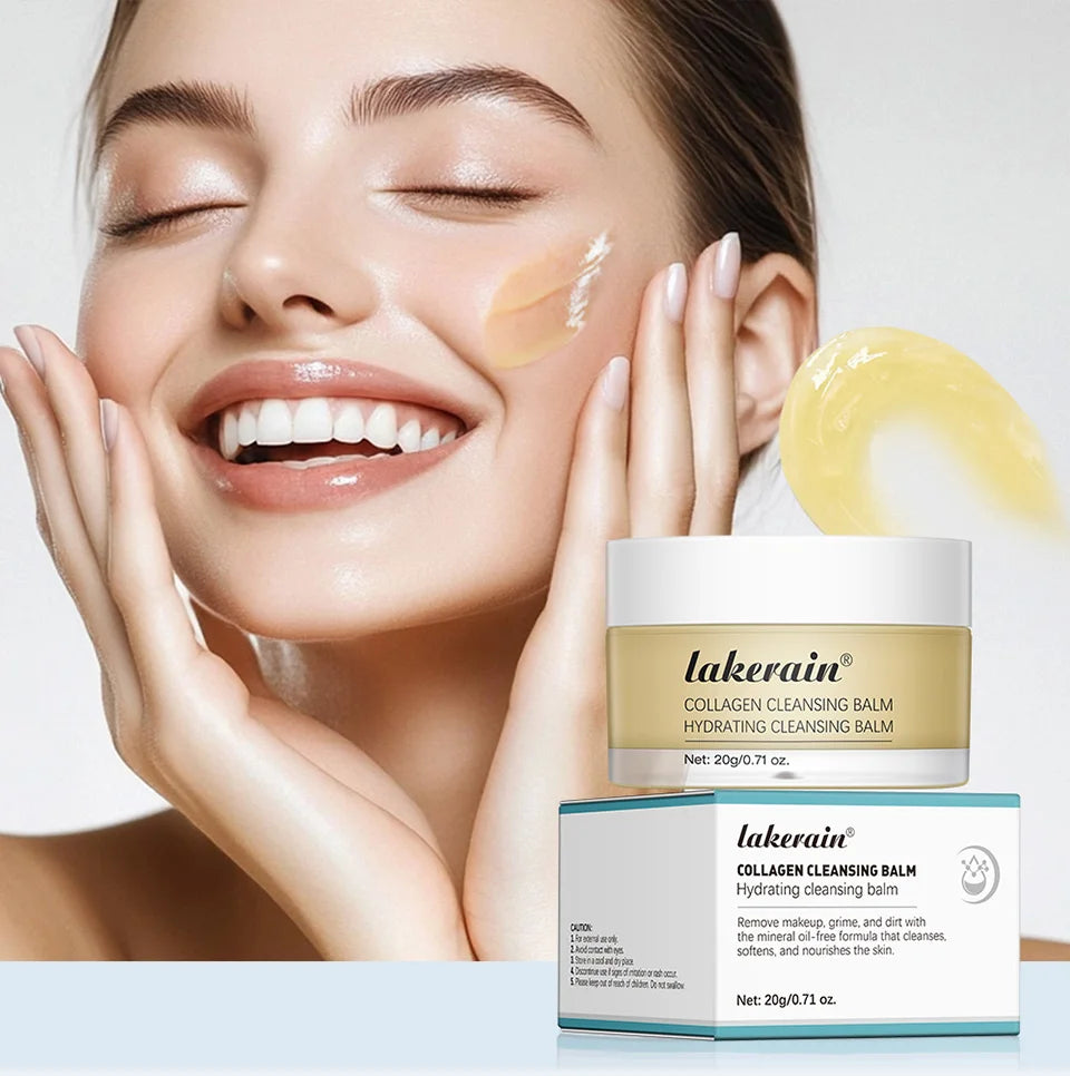 Collagen Hydrating Makeup Removing Cleansing Balm - 7