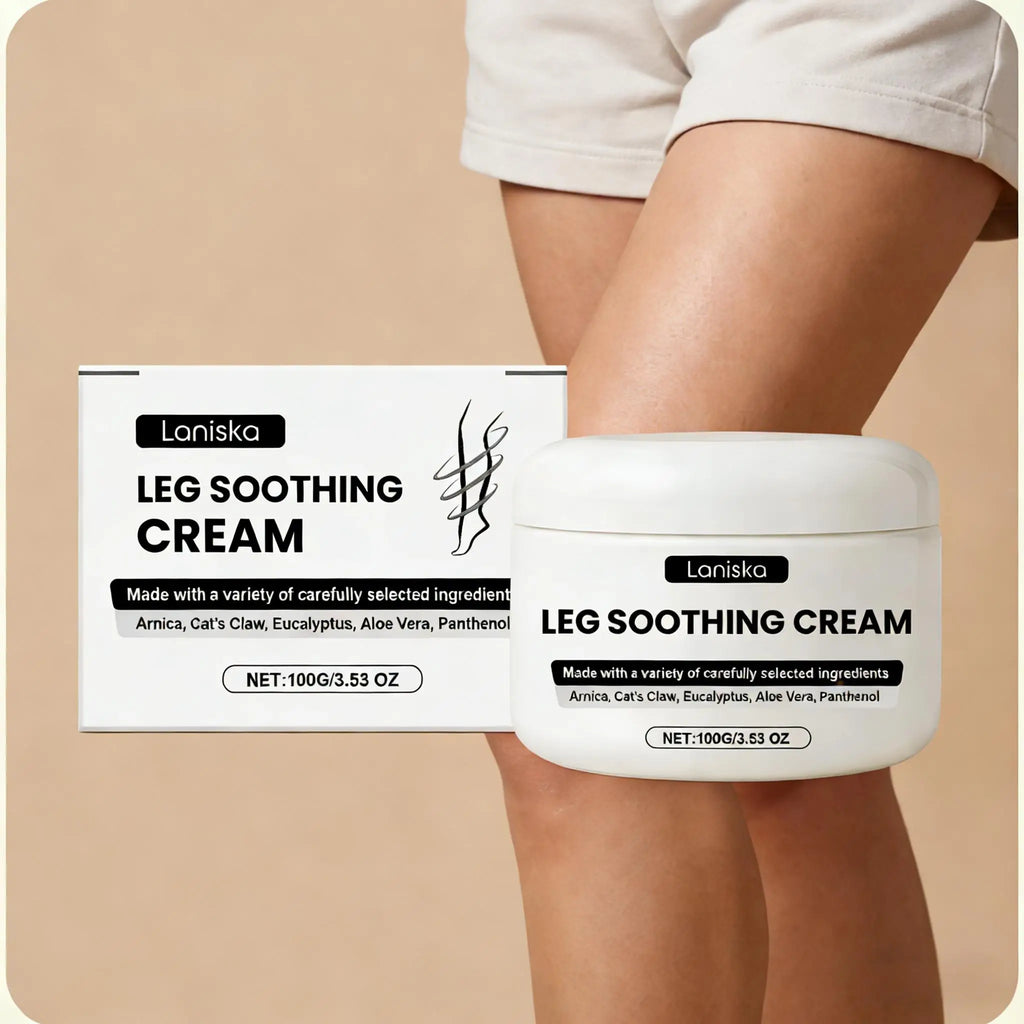 Soothing Leg Massage Cream for Muscle Relaxation