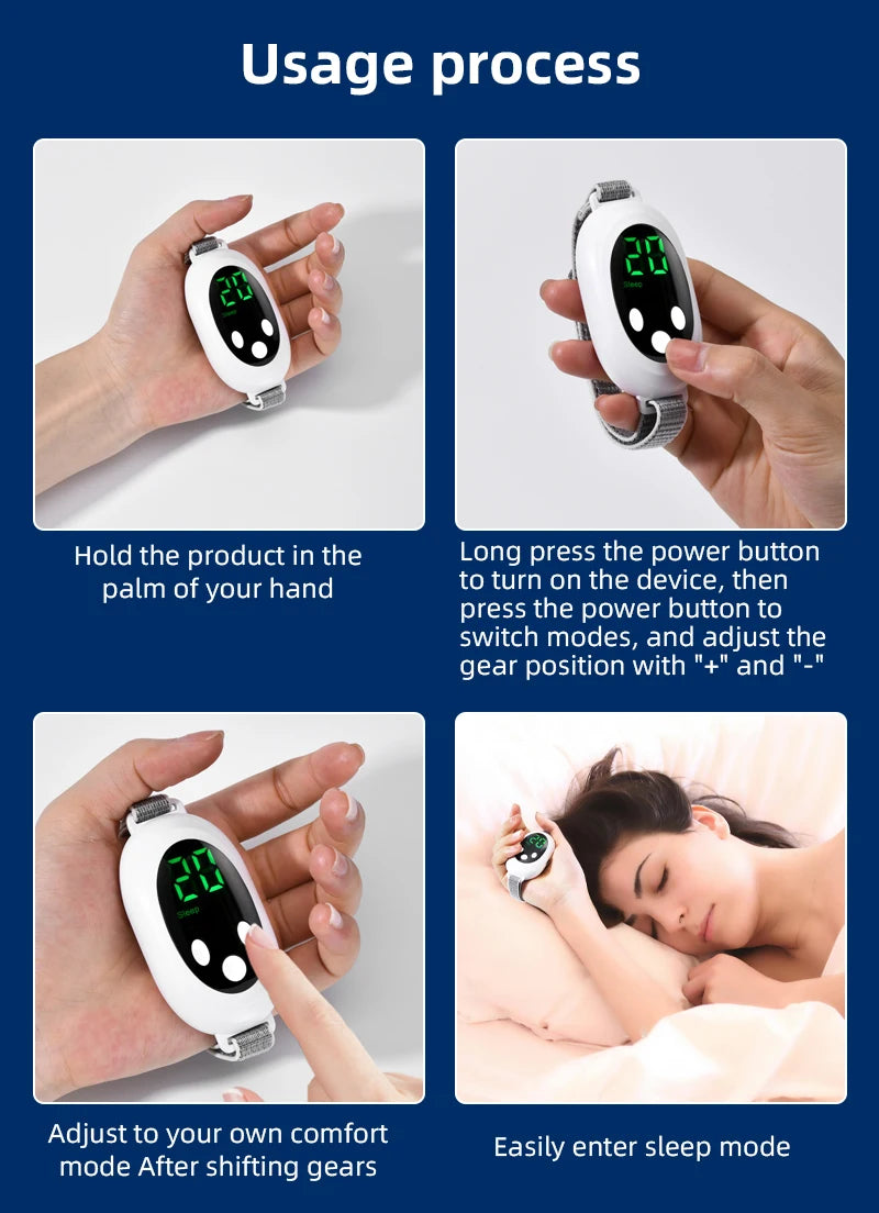 Microcurrent Handheld Sleep Aid Device for Stress and Anxiety Relief - 13