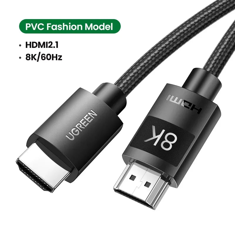 8K 60Hz Ultra High-Speed HDMI 2.1 Cable for Gaming and Home Theater - 26