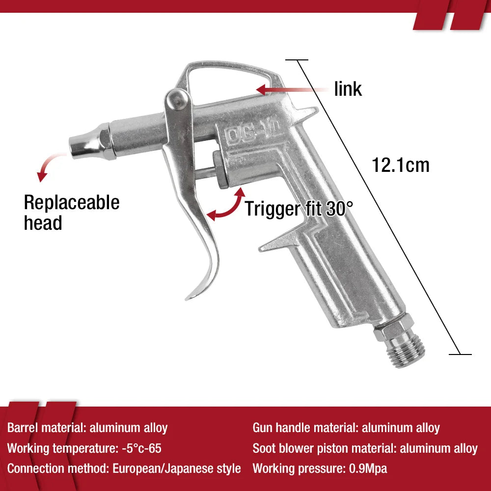 Pneumatic Air Blow Gun with 3M Hose for Dust Cleaning