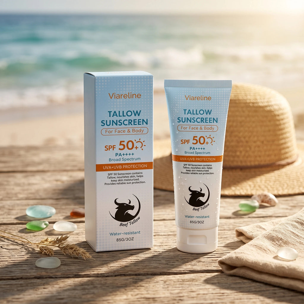 SPF 50 Tallow Hydrating Sunscreen for Face and Body