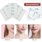 Invisible Face Lifting Tapes for Wrinkle Removal