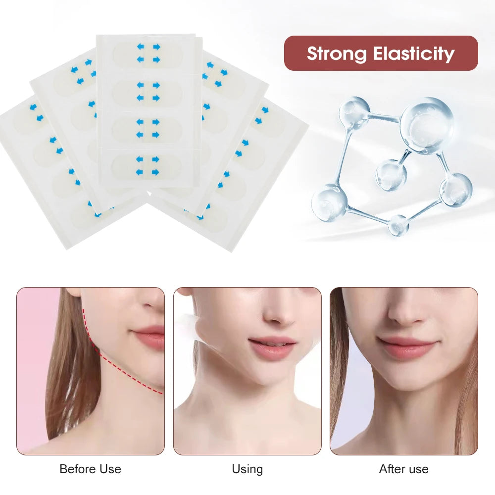 Invisible Face Lifting Tapes for Wrinkle Removal