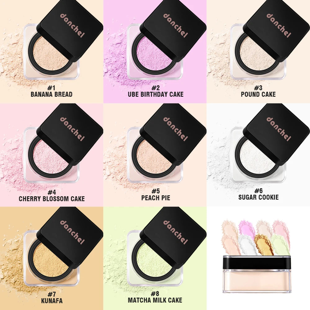 Matte Loose Setting Powder for All-Day Makeup Wear