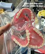 Cosmetic Temporary Veneer Teeth for Natural Smile