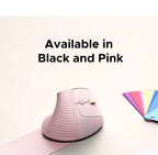 Ergonomic Vertical Wireless Mouse with 4000 DPI