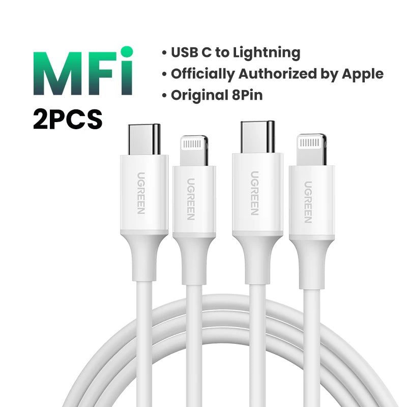 MFi Certified 20W USB-C to Lightning Fast Charging Cable