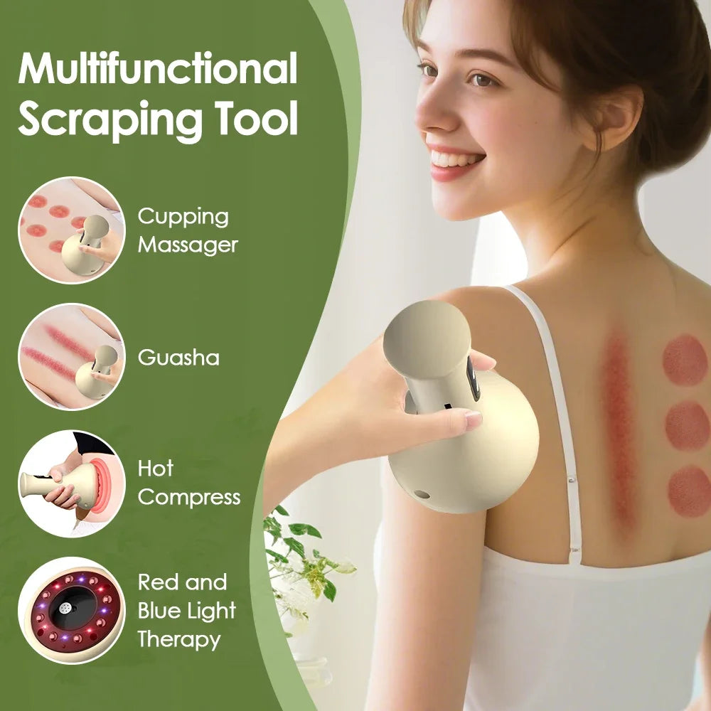 Electric Cupping and Gua Sha Massage Device