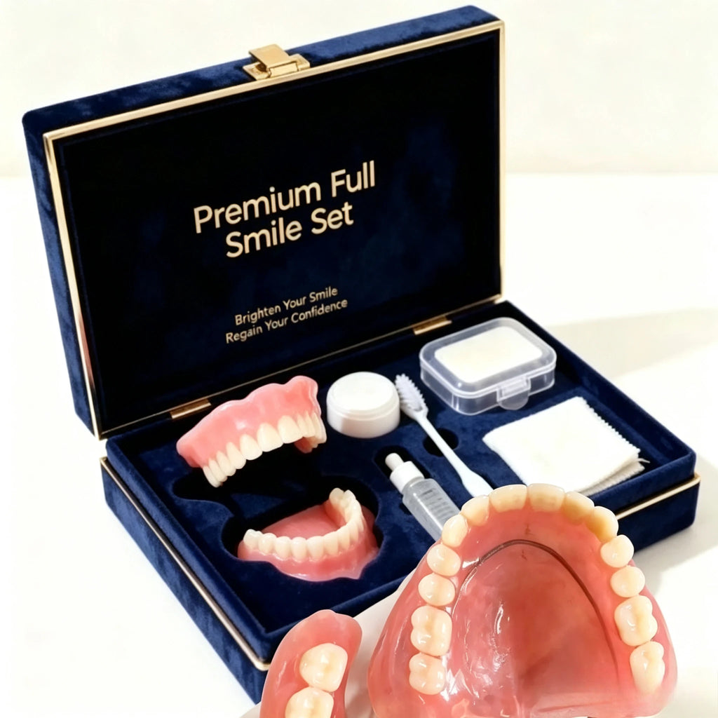 Comfort Fit Silicone Upper and Lower Smile Set